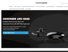 Tablet Screenshot of ecoocheer.com